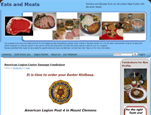 Tablet Screenshot of eatsandmeats.com